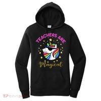 Teachers are Magical Funny Unicorn Women's Hoodie thumb 0