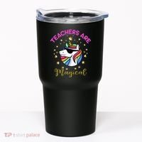 Teachers are Magical Funny Unicorn Tumbler thumb 0