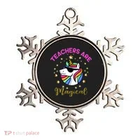 Teachers are Magical Funny Unicorn Ornament thumb 0