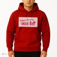 Teachers Are On The Nice List Christmas Hoodie thumb 2