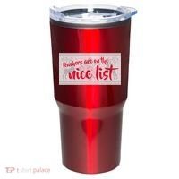 Teachers Are On The Nice List Christmas Tumbler thumb 0