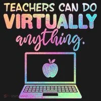 Teachers Can Do Virtually Anything Doggie Tank thumb 4
