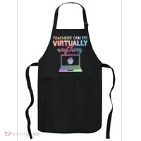 Teachers Can Do Virtually Anything Apron thumb 0
