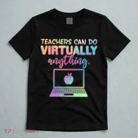 Teachers Can Do Virtually Anything T-Shirt thumb 5