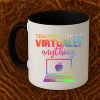 Teachers Can Do Virtually Anything Coffee Mug thumb 2