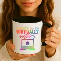 Teachers Can Do Virtually Anything Coffee Mug thumb 3
