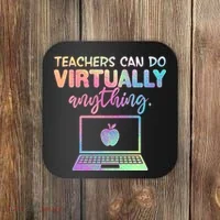 Teachers Can Do Virtually Anything Coaster thumb 0