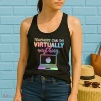 Teachers Can Do Virtually Anything Women's Tank Top thumb 2