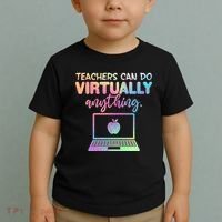 Teachers Can Do Virtually Anything Toddler T-Shirt thumb 2