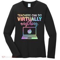 Teachers Can Do Virtually Anything Women's Long Sleeve Shirt thumb 0