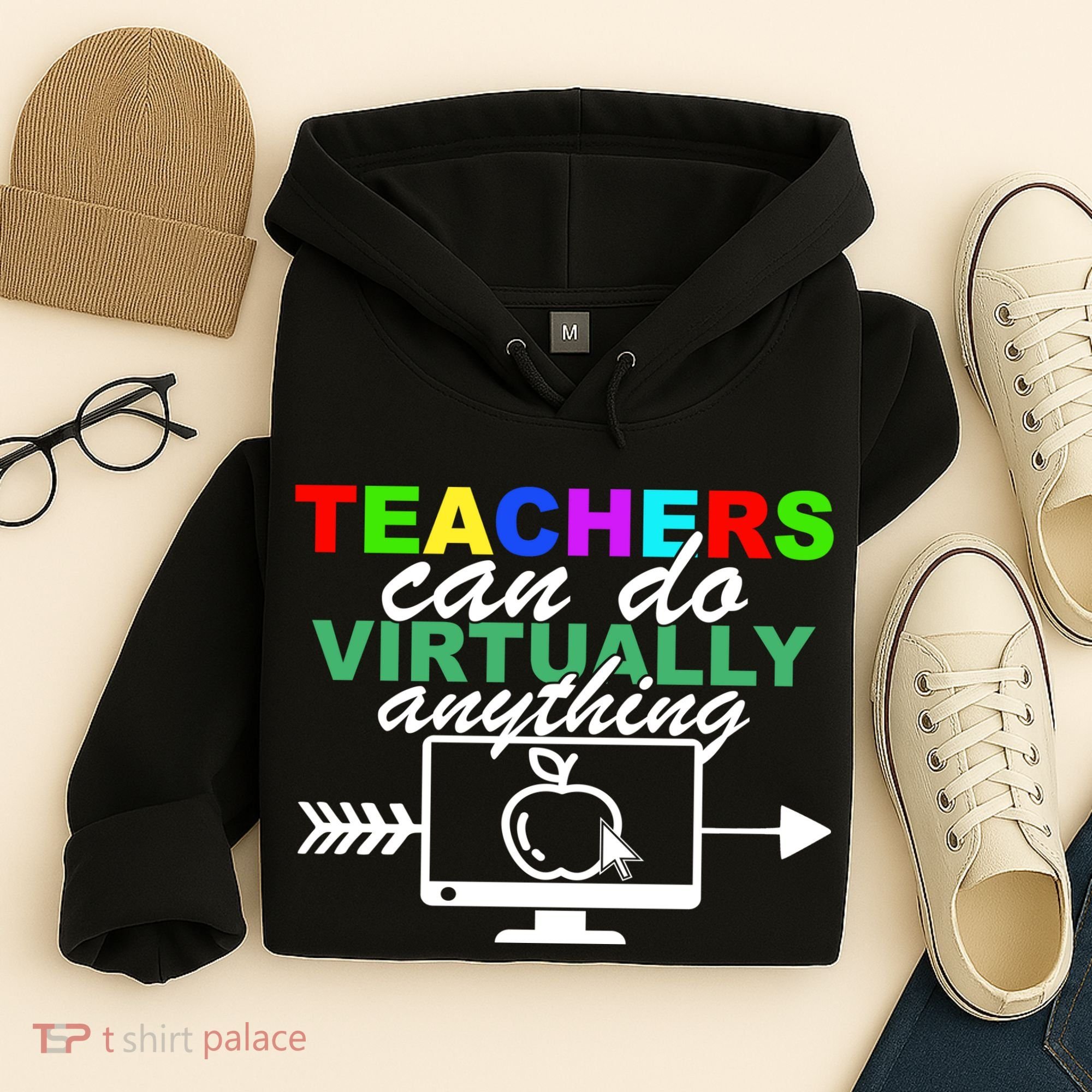 Teachers Can Do Virtually Anything Funny School Hoodie