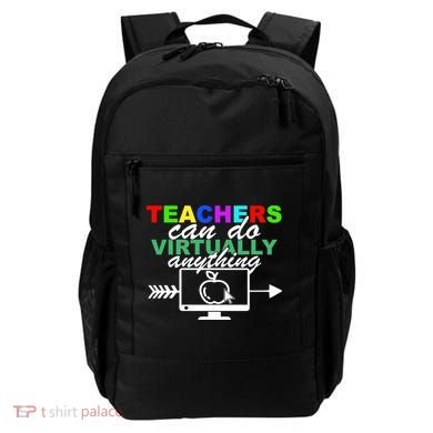 Teachers Can Do Virtually Anything Funny School Backpack