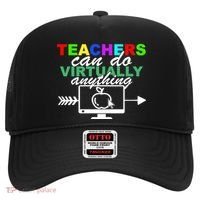 Teachers Can Do Virtually Anything Funny School Hat thumb 0