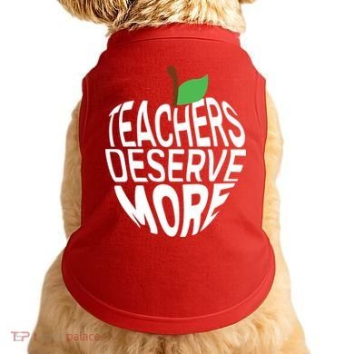 Teachers Deserve More Arizona Teacher Protest Apple Doggie Tank