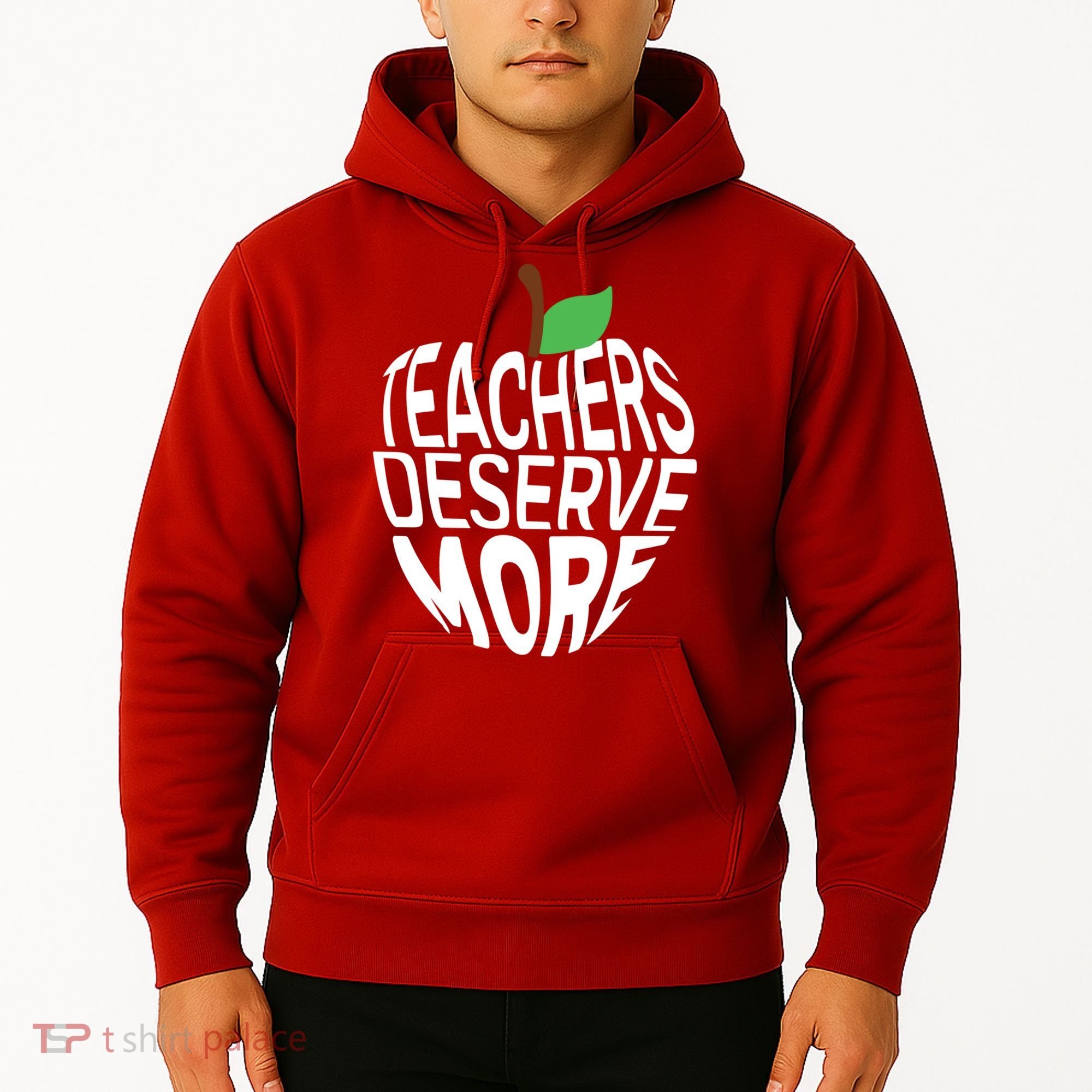 Teachers Deserve More Arizona Teacher Protest Apple Hoodie