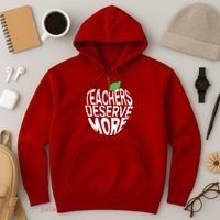 Teachers Deserve More Arizona Teacher Protest Apple Hoodie thumb 3