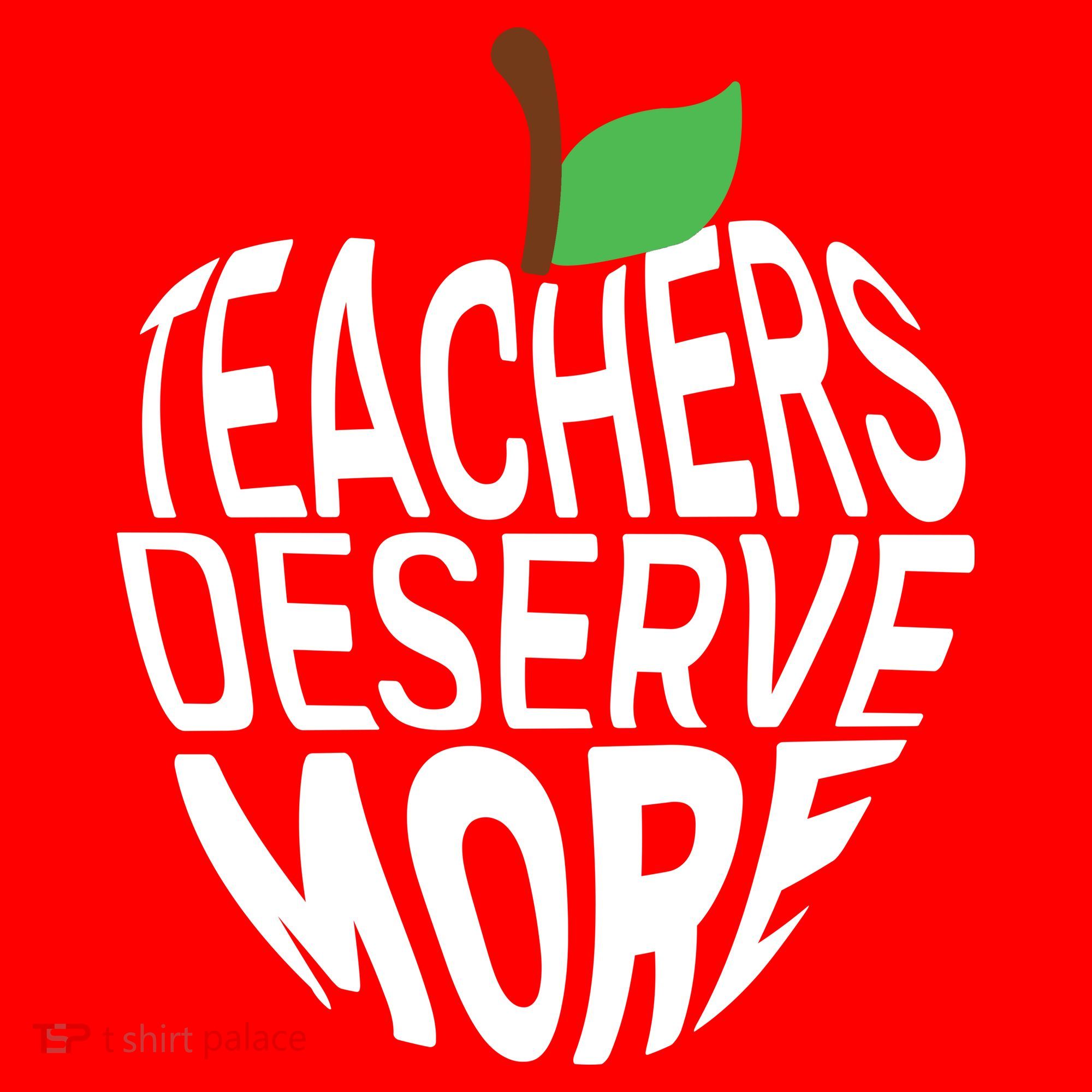 Teachers Deserve More Arizona Teacher Protest Apple Hoodie