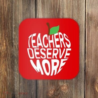 Teachers Deserve More Arizona Teacher Protest Apple Coaster