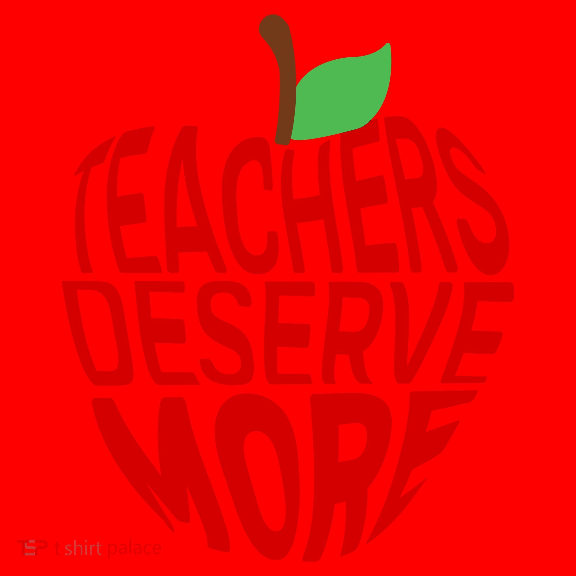 Teachers Deserve More Arizona Teacher Protest Apple Santa Hat