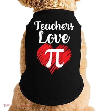 Teachers Love Pi Doggie Tank