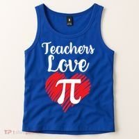 Teachers Love Pi Tank Top thumb 2