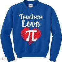 Teachers Love Pi Kids Sweatshirt thumb 0