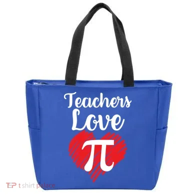 Teachers Love Pi Tote Bag