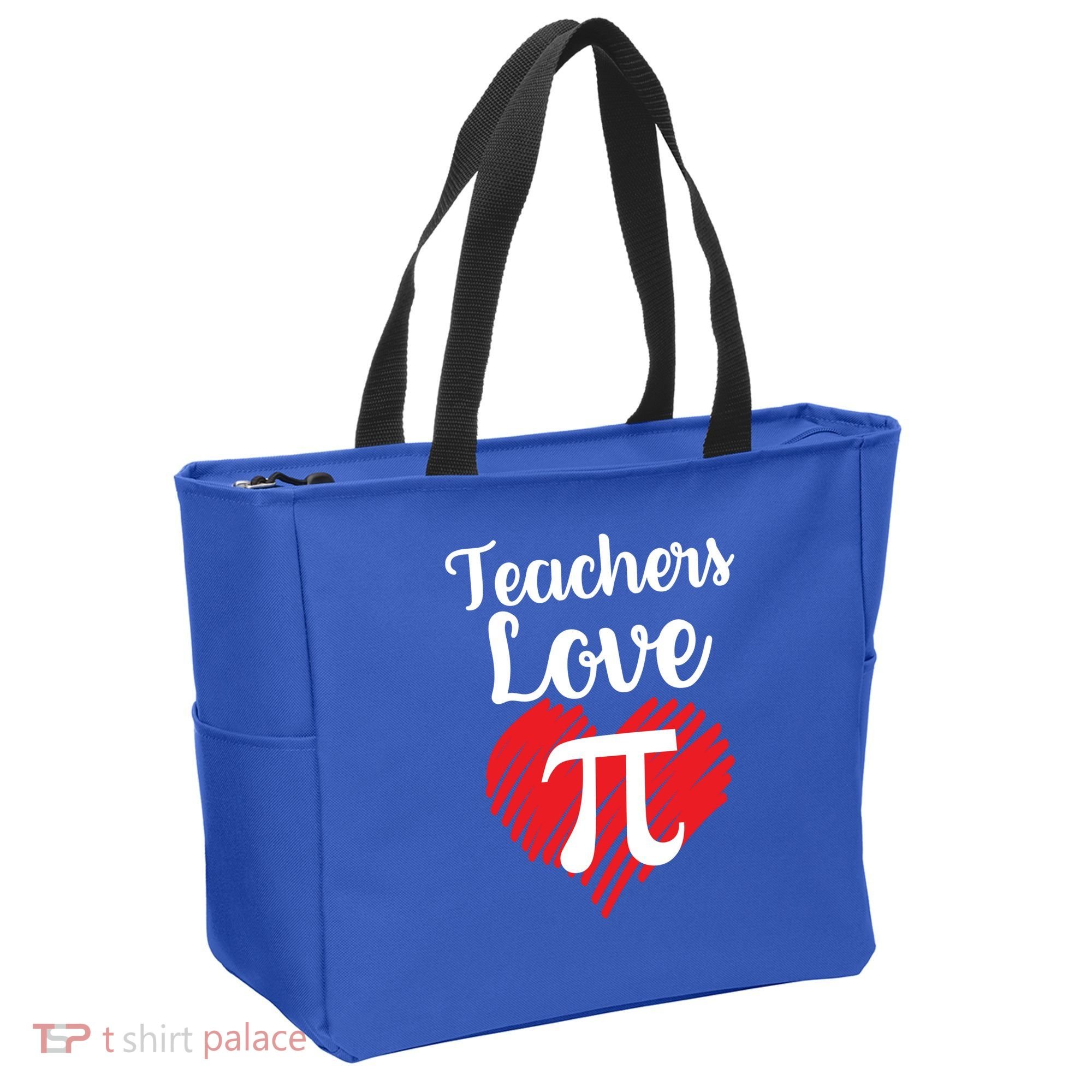 Teachers Love Pi Tote Bag