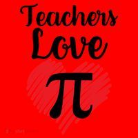 Teachers Love Pi Santa Hat thumb 1