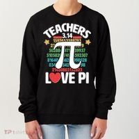 Teachers Love Pi 3.14 Women's Sweatshirt thumb 0