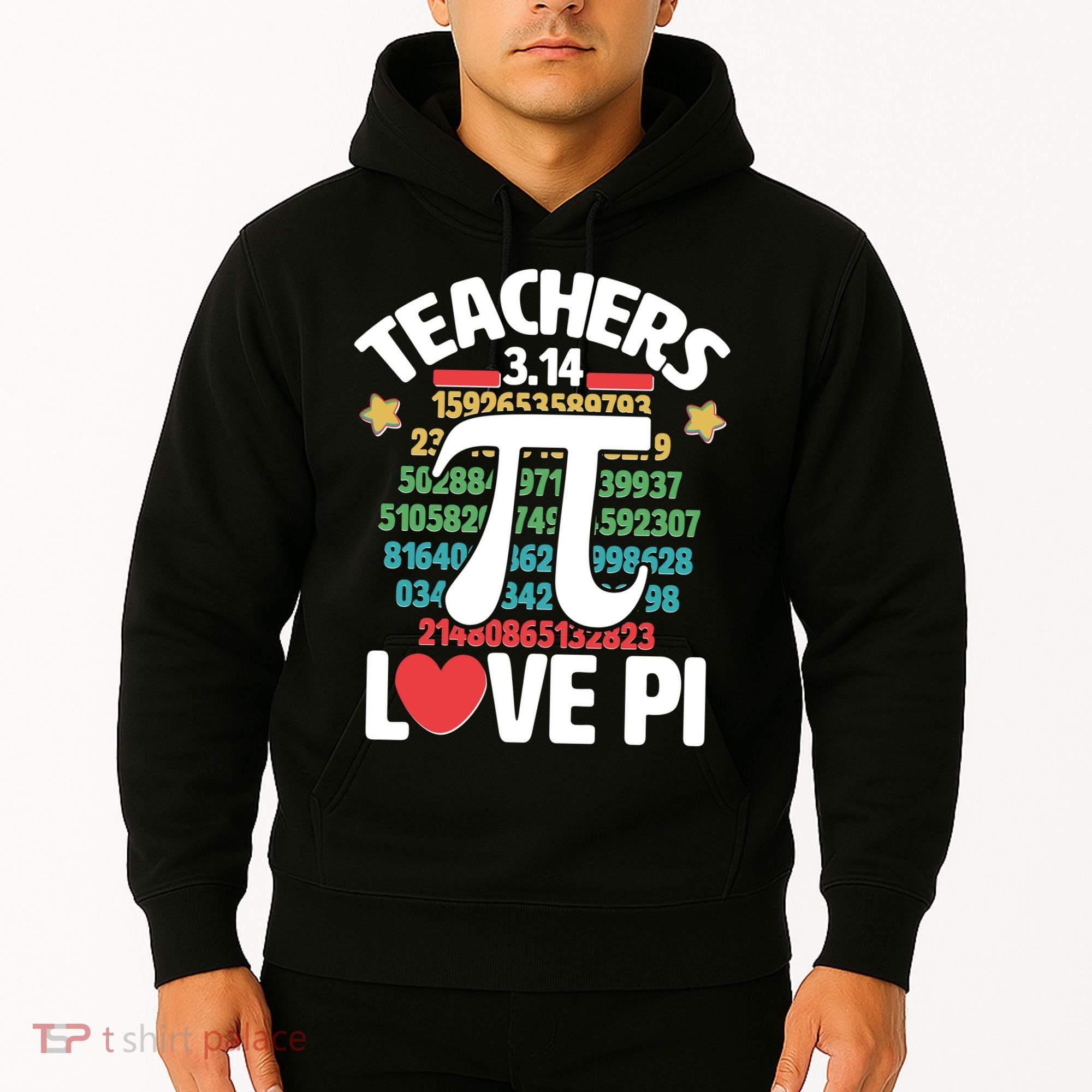 Teachers Love Pi 3.14 Hoodie