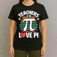 Teachers Love Pi 3.14 T-Shirt thumb 4