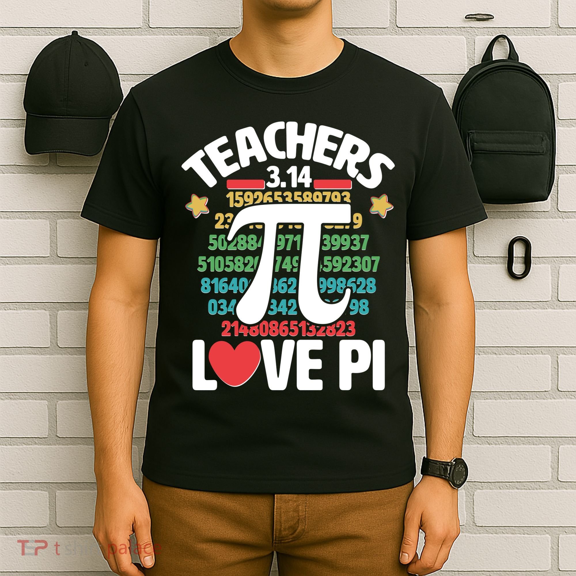 Teachers Love Pi 3.14 T-Shirt