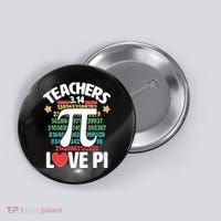Teachers Love Pi 3.14 Button thumb 0
