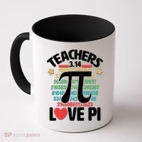 Teachers Love Pi 3.14 Coffee Mug thumb 0