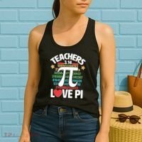 Teachers Love Pi 3.14 Women's Tank Top thumb 2