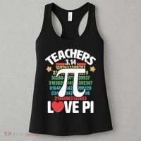 Teachers Love Pi 3.14 Women's Tank Top thumb 3