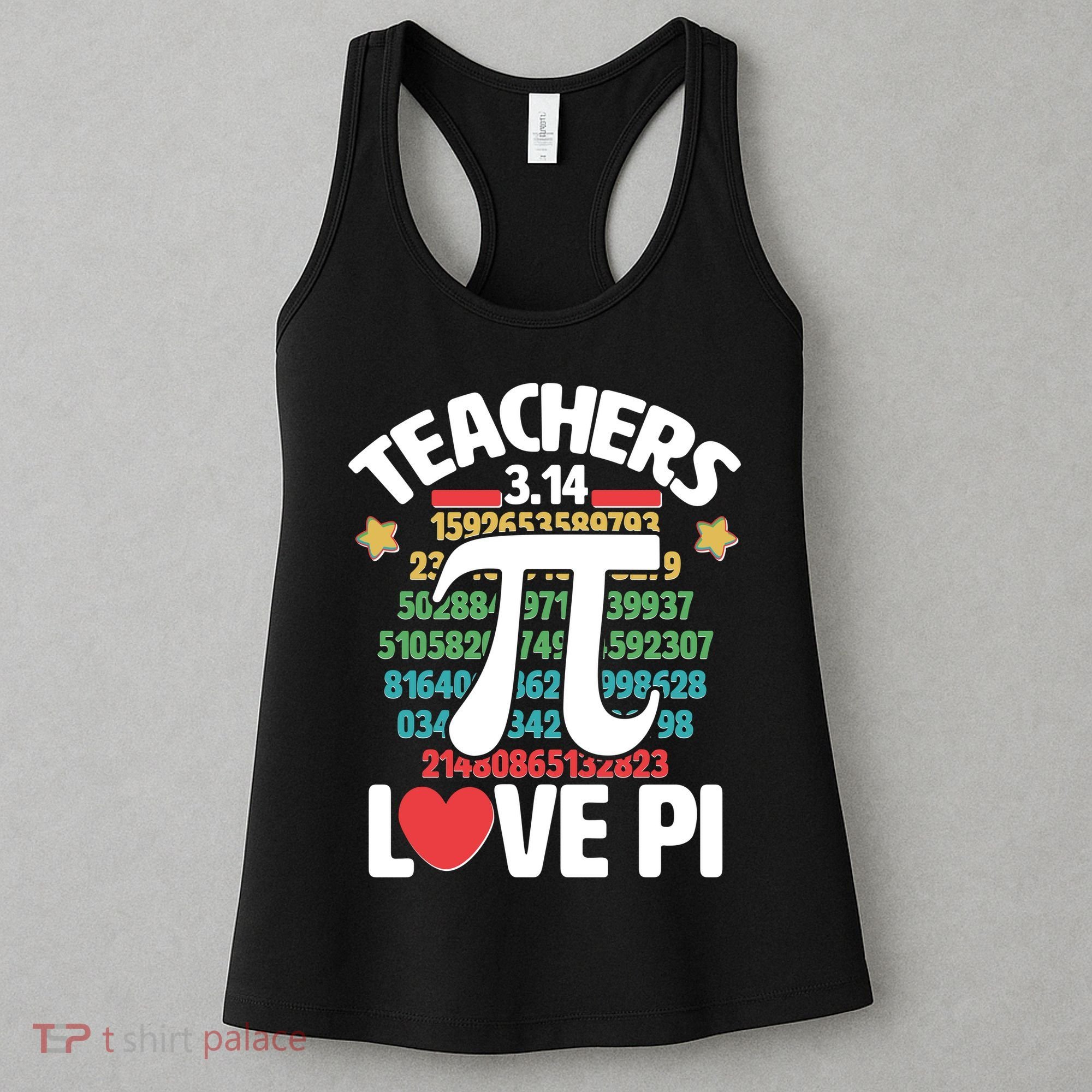 Teachers Love Pi 3.14 Women's Tank Top