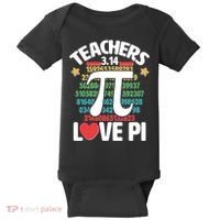 Teachers Love Pi 3.14 Baby Bodysuit thumb 0