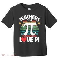 Teachers Love Pi 3.14 Toddler T-Shirt thumb 0