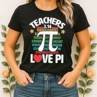 Teachers Love Pi 3.14 Women's T-Shirt thumb 2