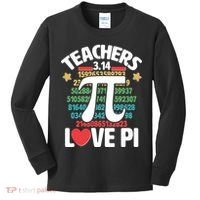 Teachers Love Pi 3.14 Kids Long Sleeve Shirt thumb 0