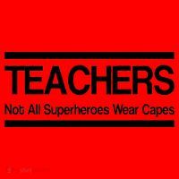 Teachers Not All Super Heroes Wear Capes Santa Hat thumb 1