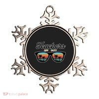 Teachers Off Duty Sunglasses Ornament thumb 0