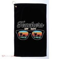 Teachers Off Duty Sunglasses Golf Towel thumb 0