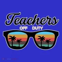Teachers Off Duty Sunglasses T-Shirt thumb 7