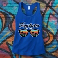 Teachers Off Duty Sunglasses Women's Tank Top thumb 3