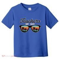 Teachers Off Duty Sunglasses Toddler T-Shirt thumb 0