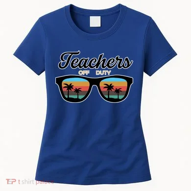 Teachers Off Duty Sunglasses Women's T-Shirt