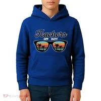 Teachers Off Duty Sunglasses Kids Hoodie thumb 4